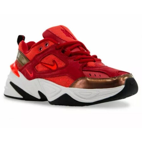 WMNS NIKE M2K TEKNO UNIVERSITY RED-BRIGHT CRIMSON SZ 9  [AV7030-600] - Picture 1 of 5